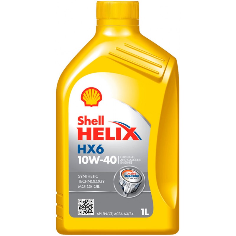 Helix HX6 10W-40 (SN/CF A3/B3) фото1